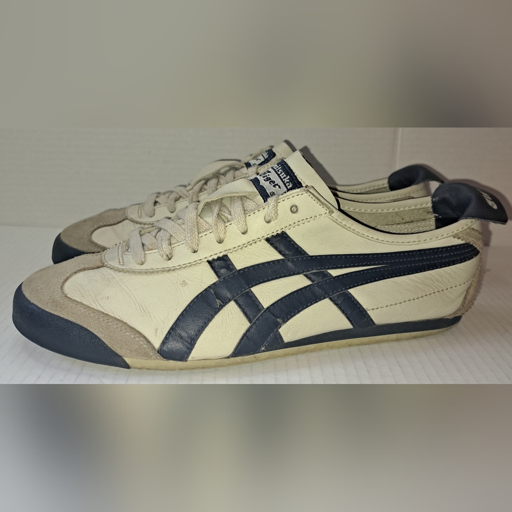 VNTG Sz 10 - Asics Onitsuka Tiger México 66 HL202 Men's Shoes Aged Vintage